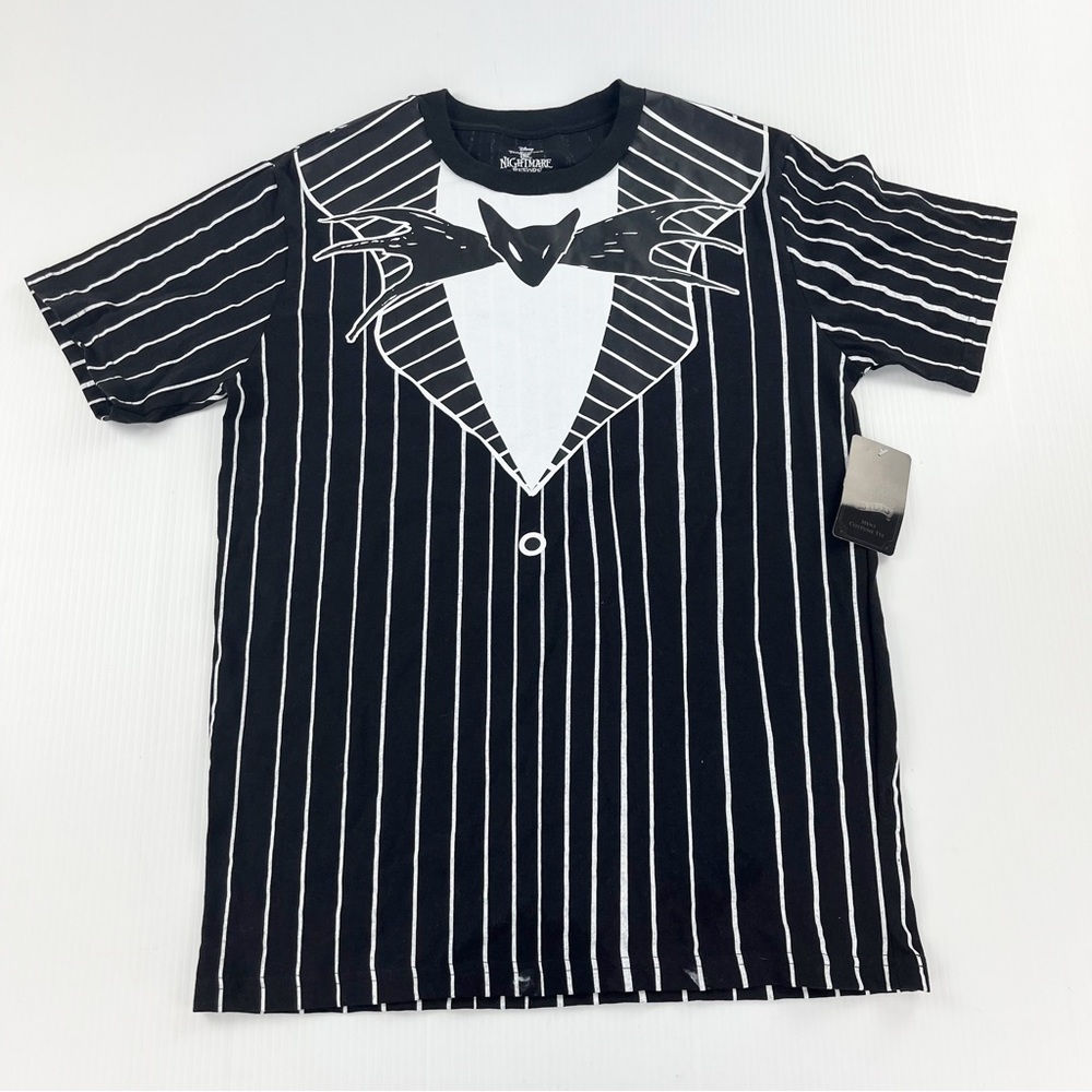 Disney Nightmare Before Christmas Jack Skellington Costume Tee T Shirt